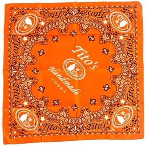Tito’s Handmade Vodka Handkerchief Bandana - New in original packaging